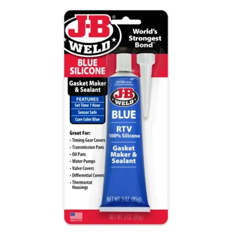 JB Weld Silicone blue